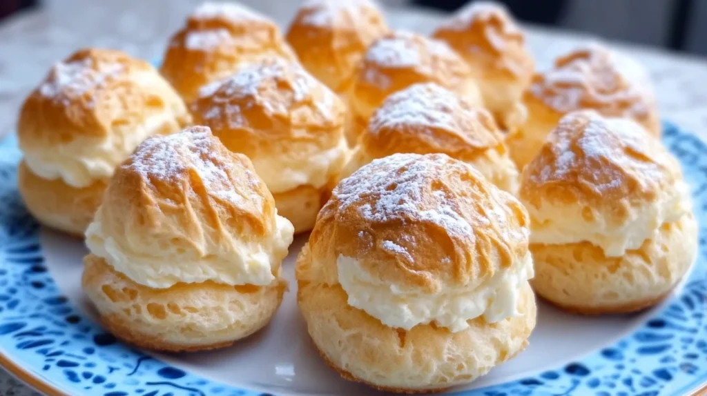 Easy cream puff recipe