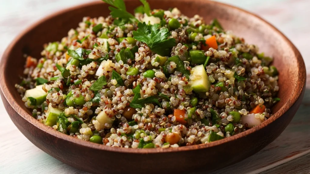 Lentil Quinoa Salad