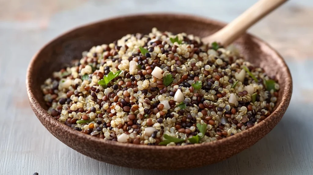 Lentil Quinoa Salad