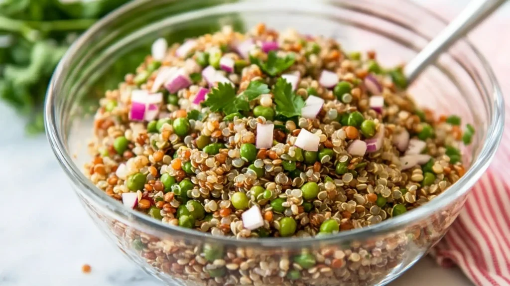 Lentil Quinoa Salad