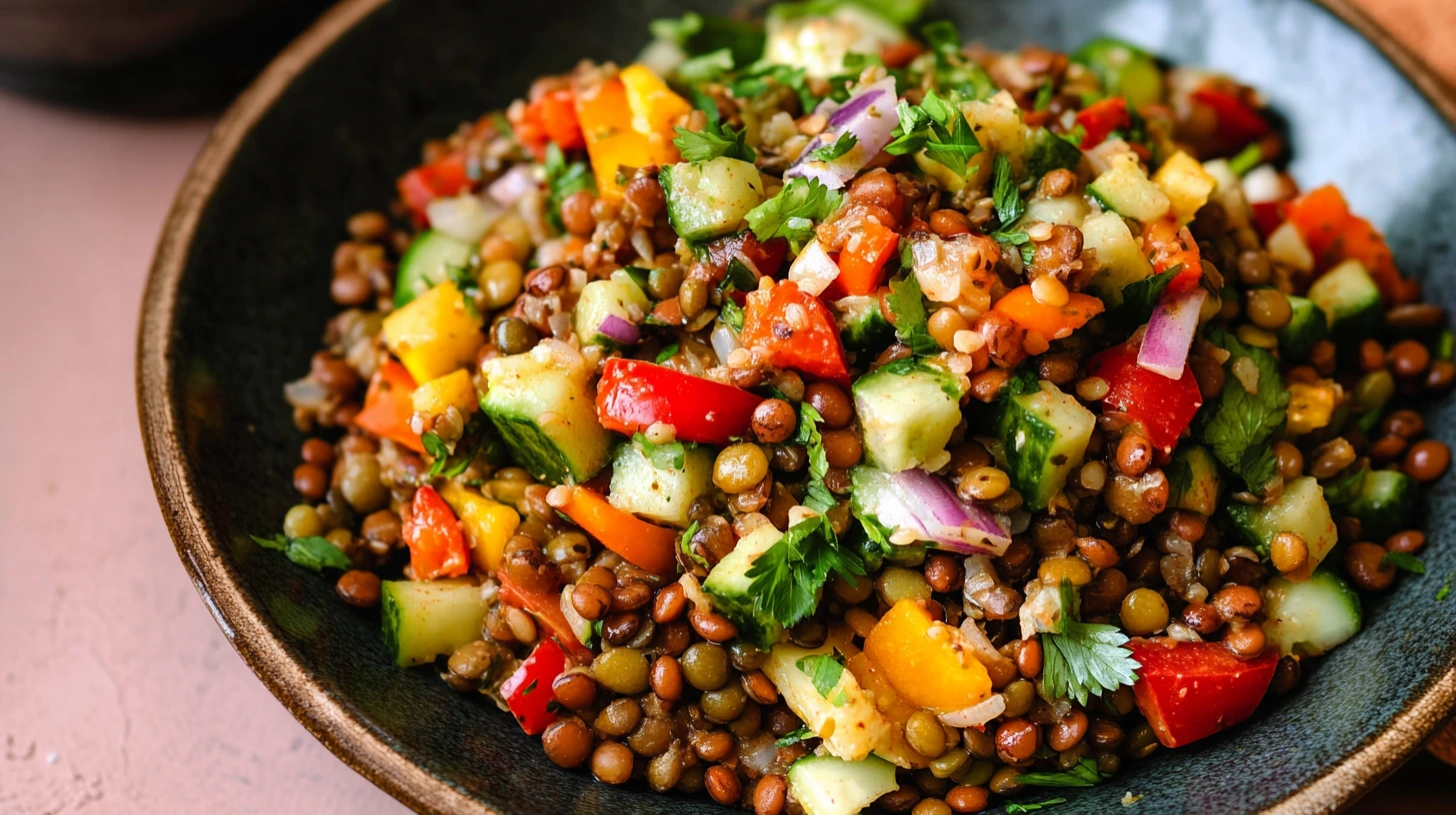 Lentil salad recipe