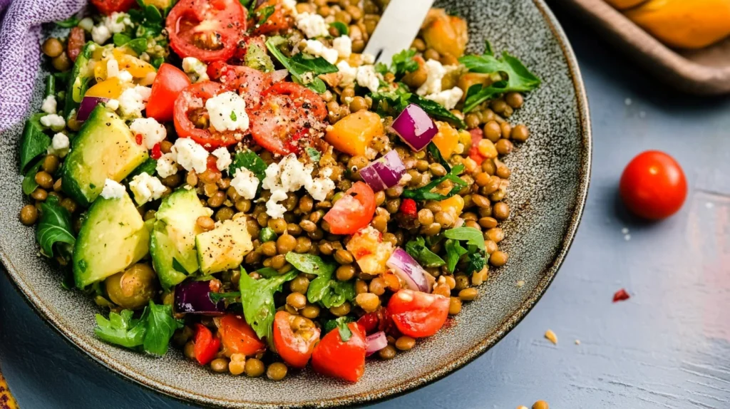 Lentil salad recipe