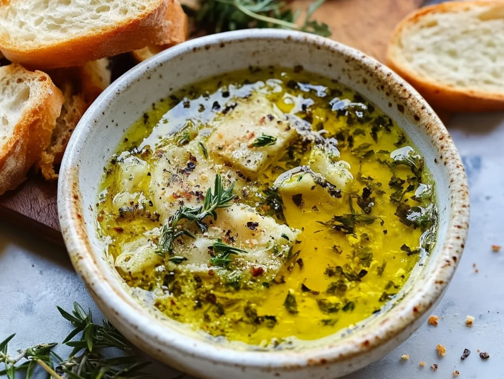 Olive oil bread dip