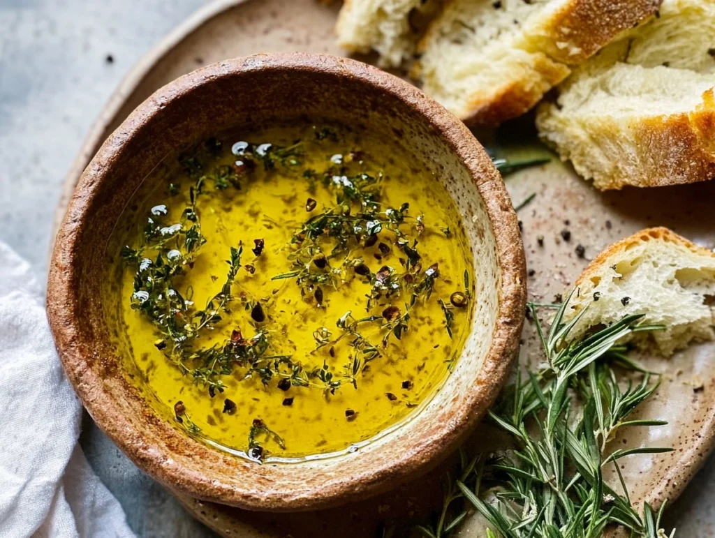 Olive oil bread dip