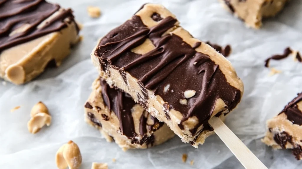 Peanut butter yogurt frozen bars