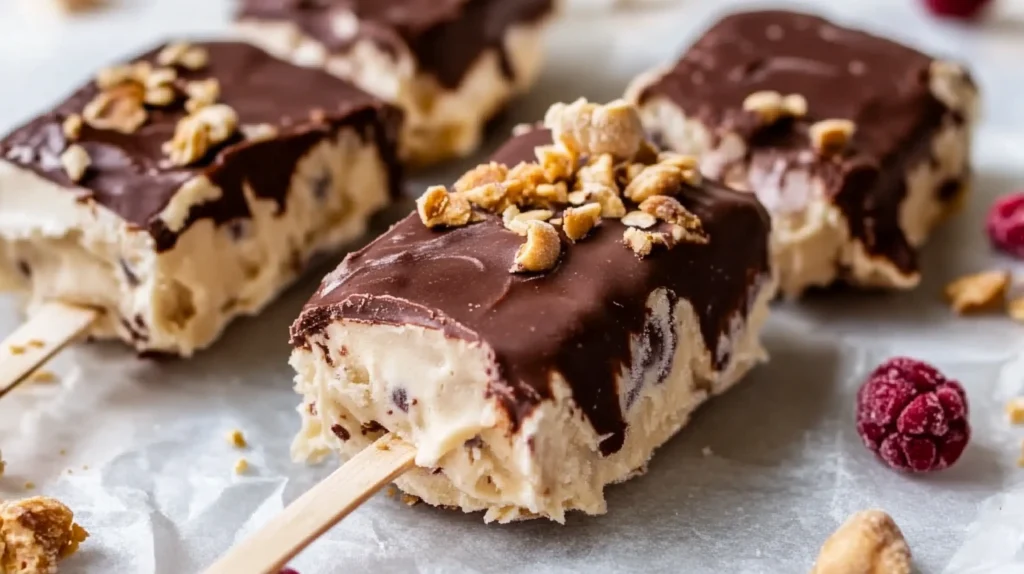 Peanut butter yogurt frozen bars