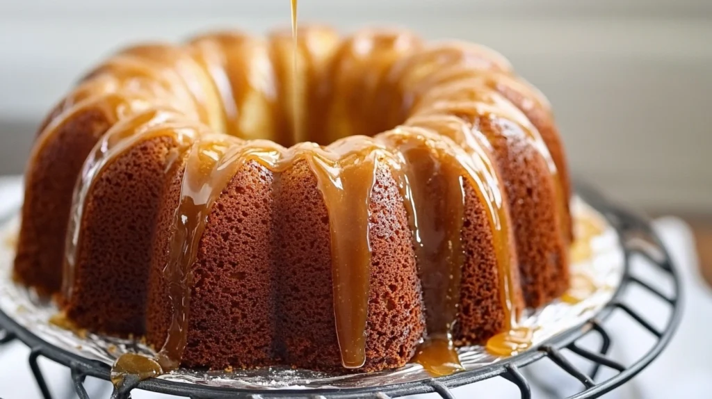 Salted Caramel Kentucky Butter Cake