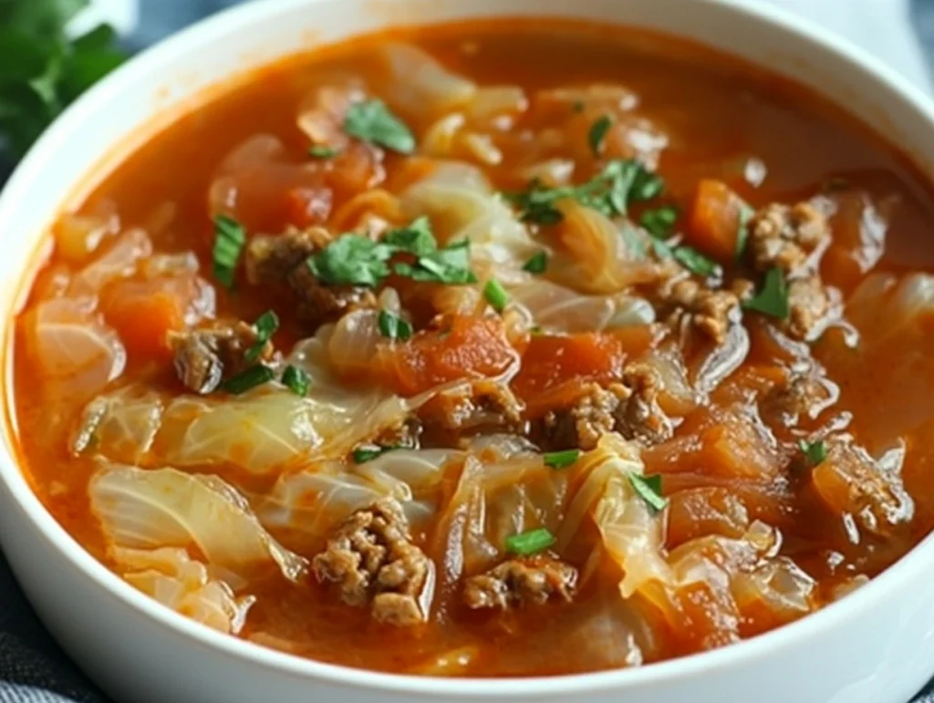 Stuffed Cabbage Roll Soup