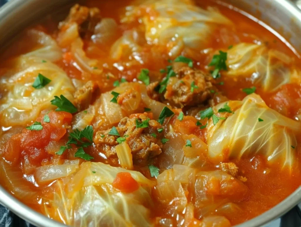 Stuffed Cabbage Roll Soup