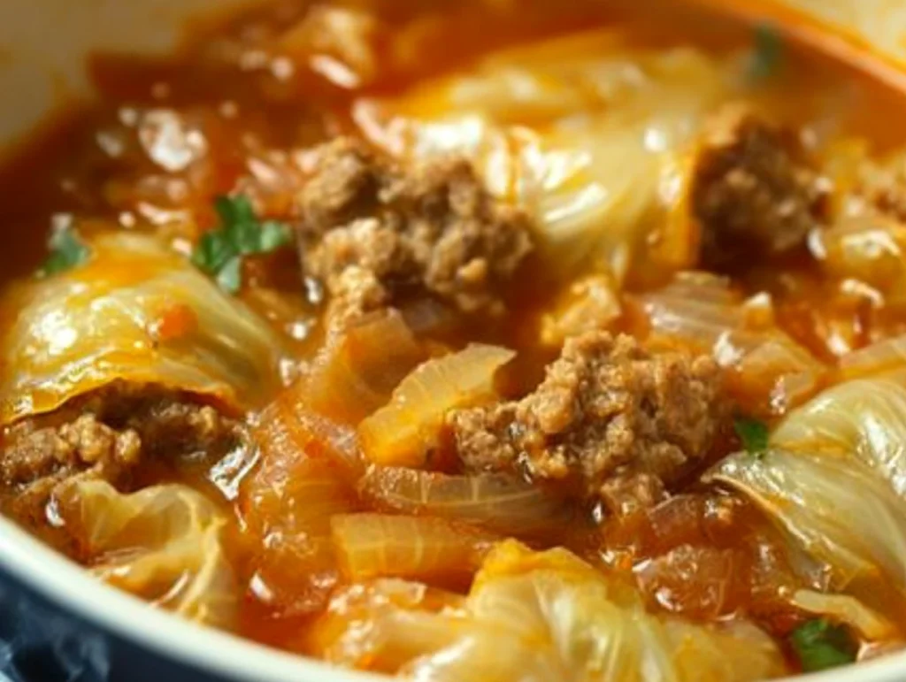 Stuffed Cabbage Roll Soup