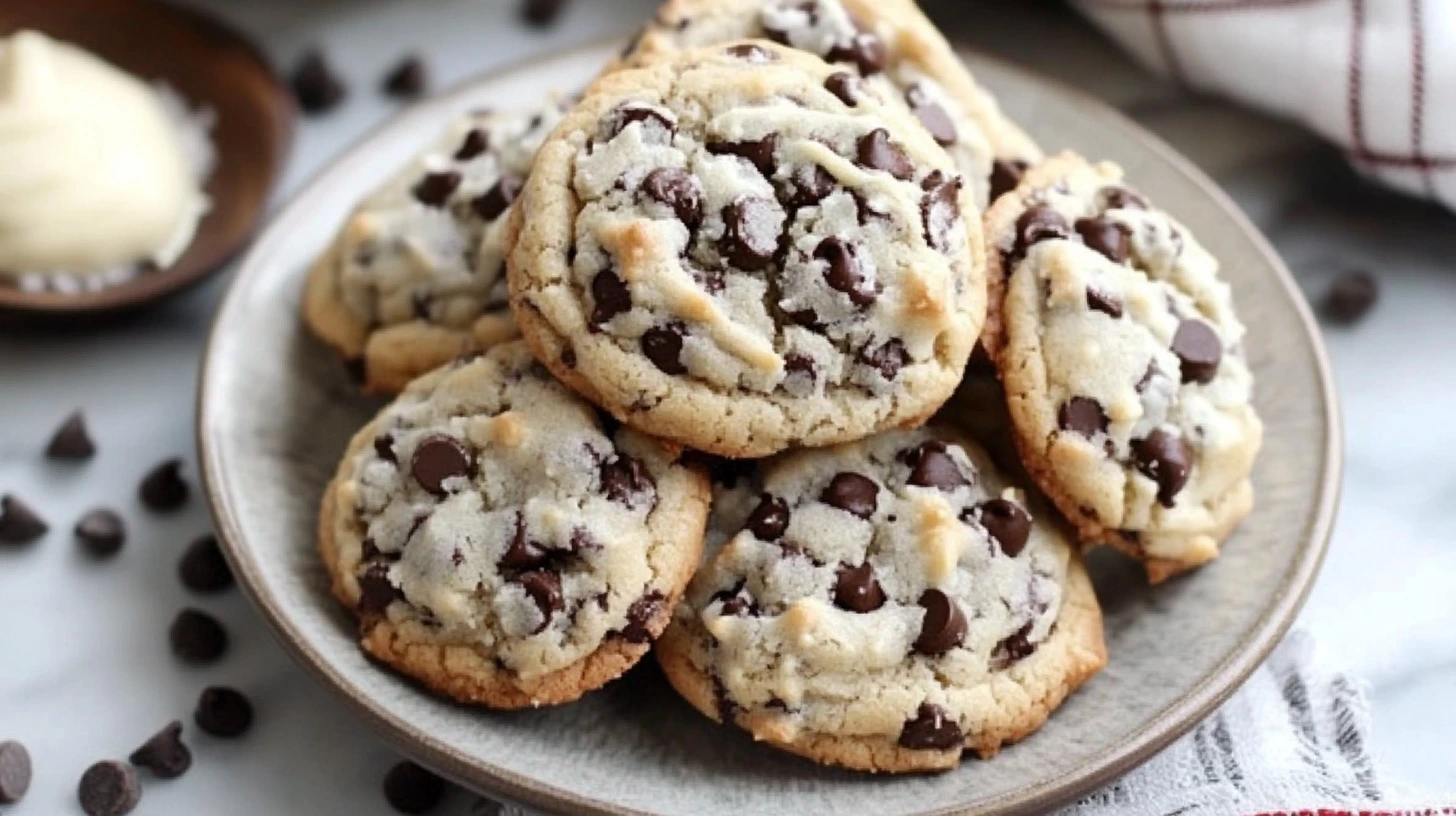 Cannoli chocolate chip cookies