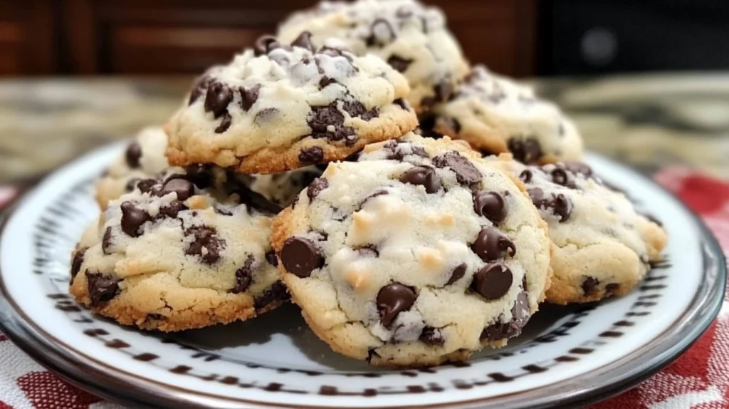 Cannoli chocolate chip cookies