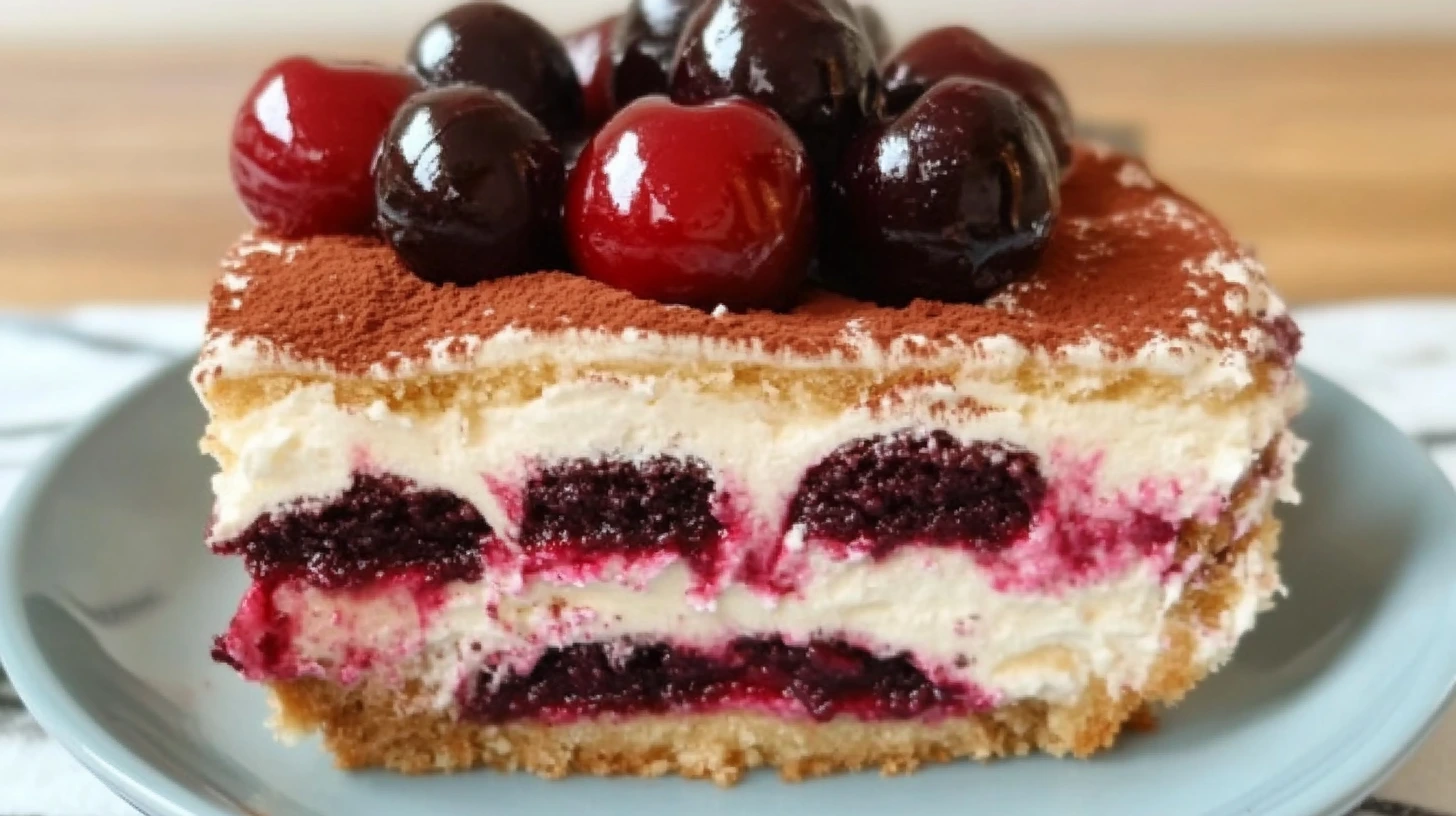 Cherry Tiramisu Recipe