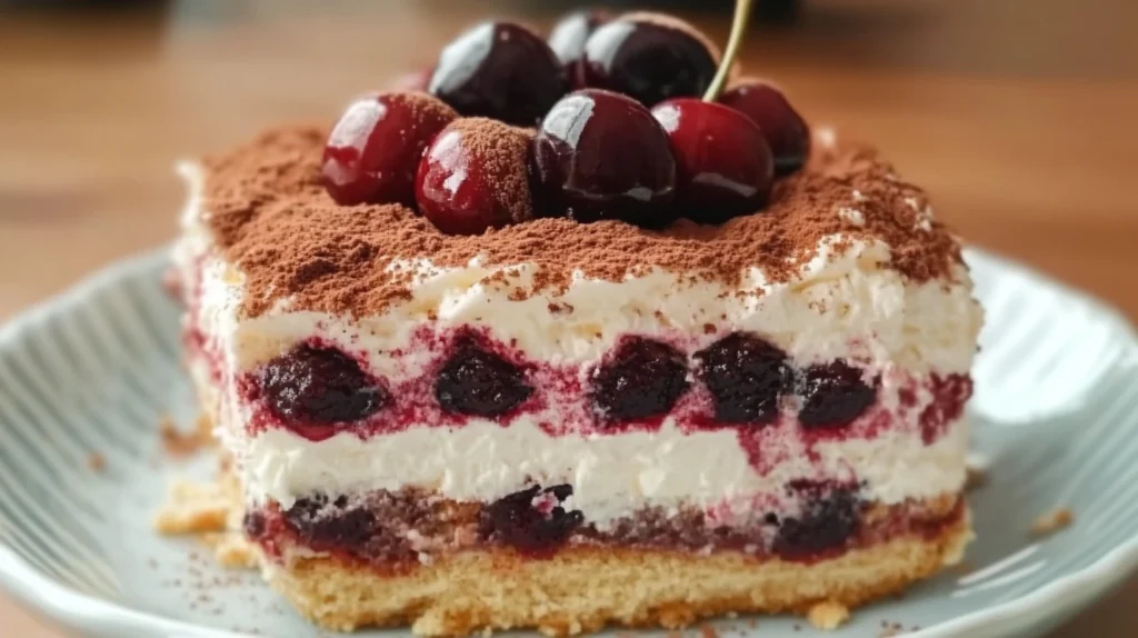 Cherry Tiramisu Recipe