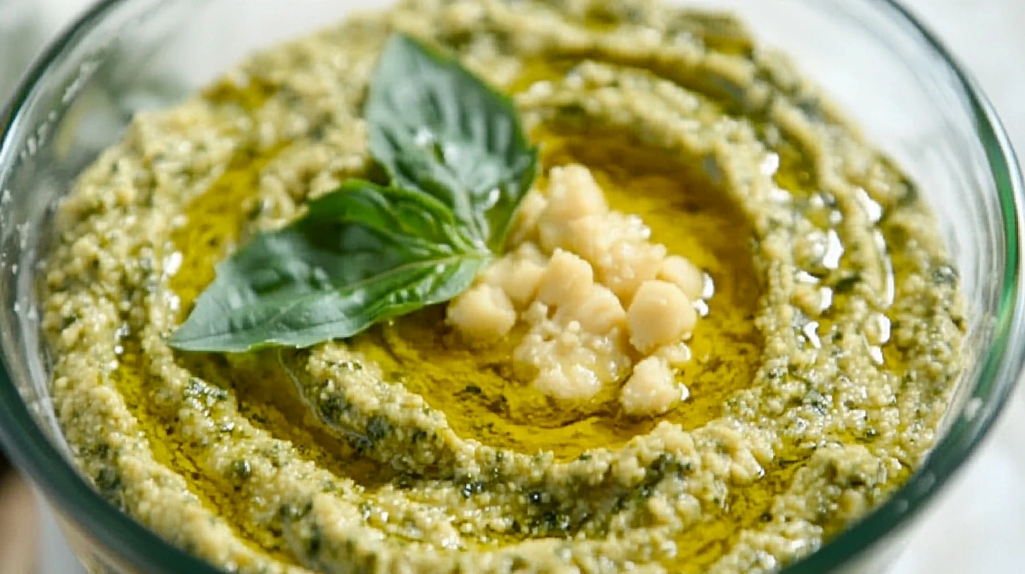 Pesto hummus recipes