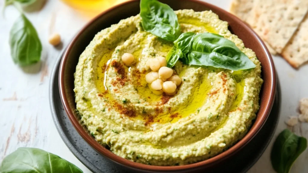 Pesto hummus recipes