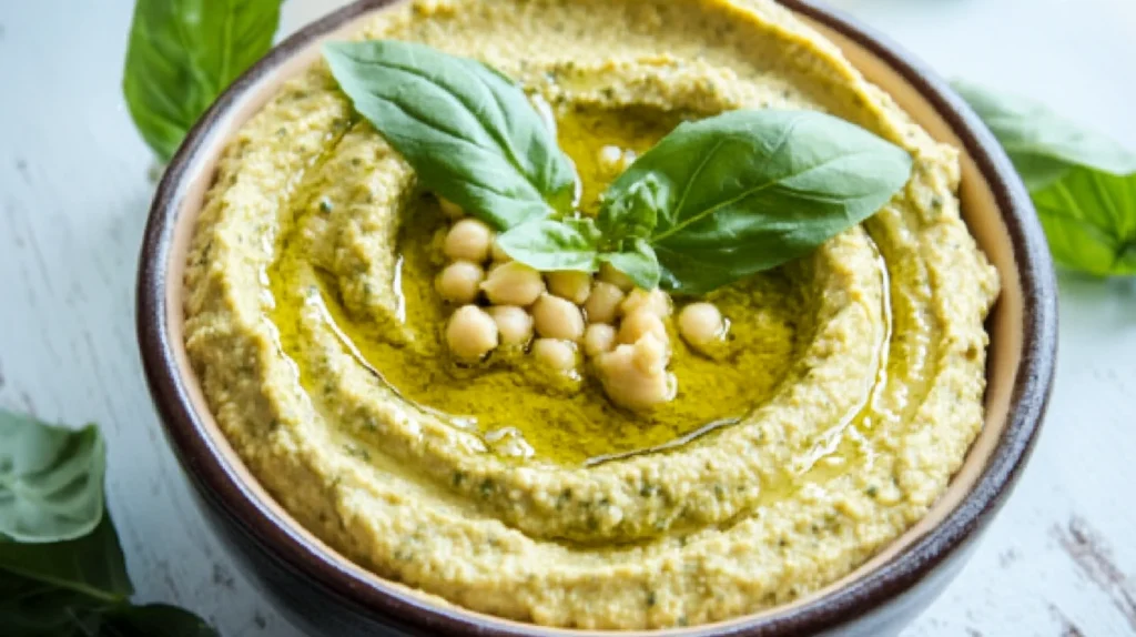 Pesto hummus recipes