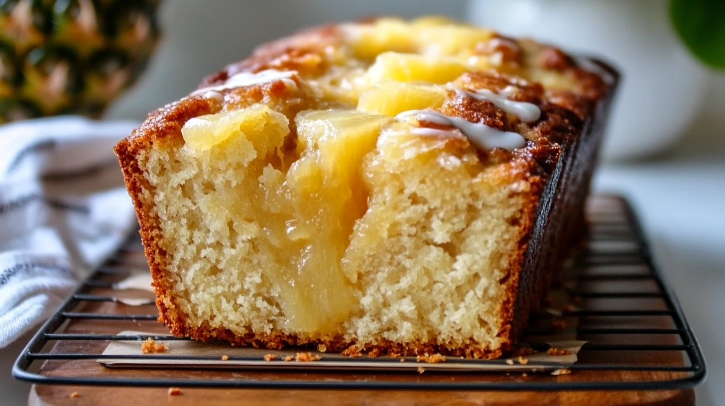 Pineapple quick bread