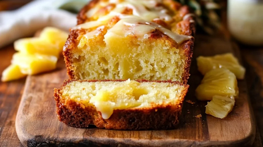 Pineapple quick bread