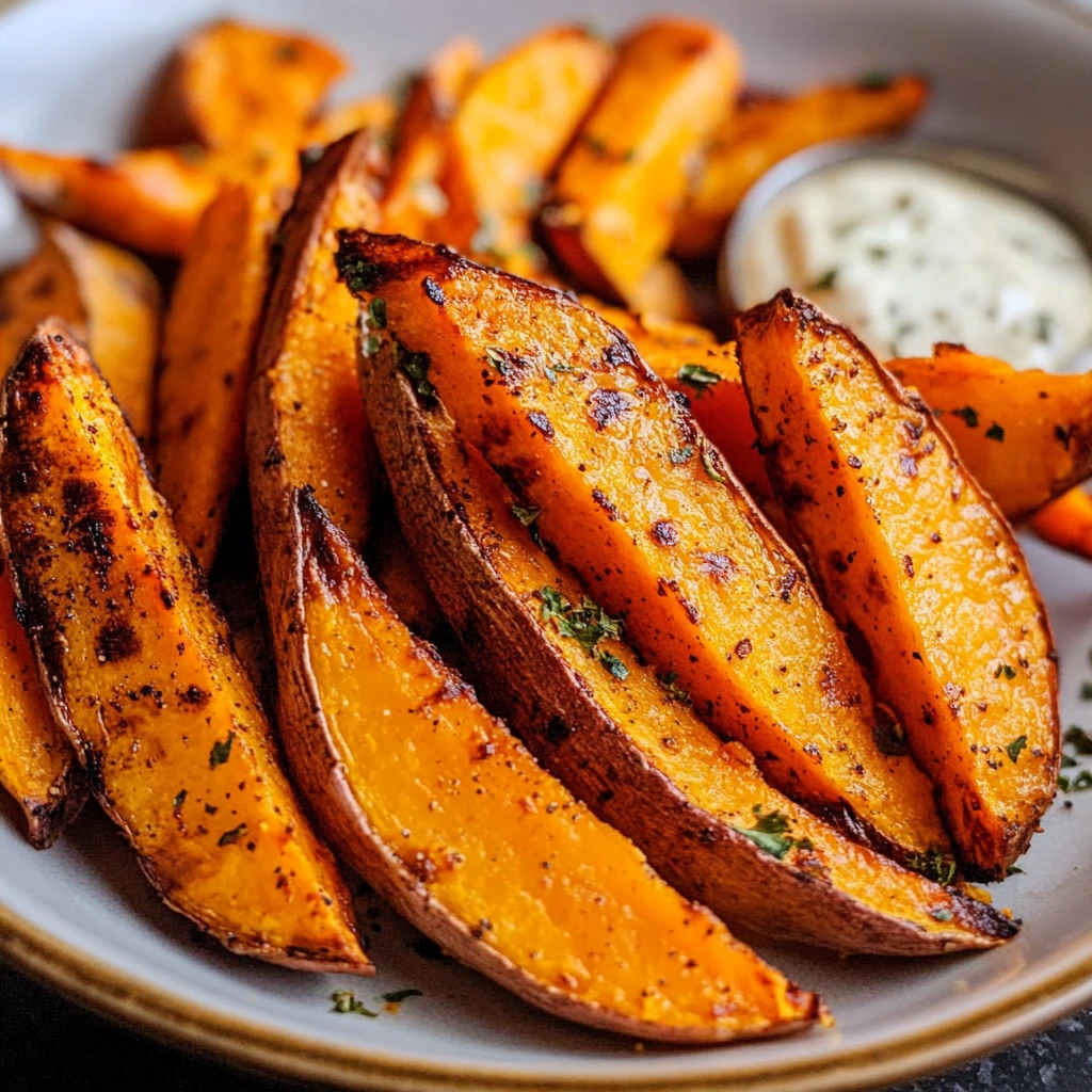 sweet potato wedges