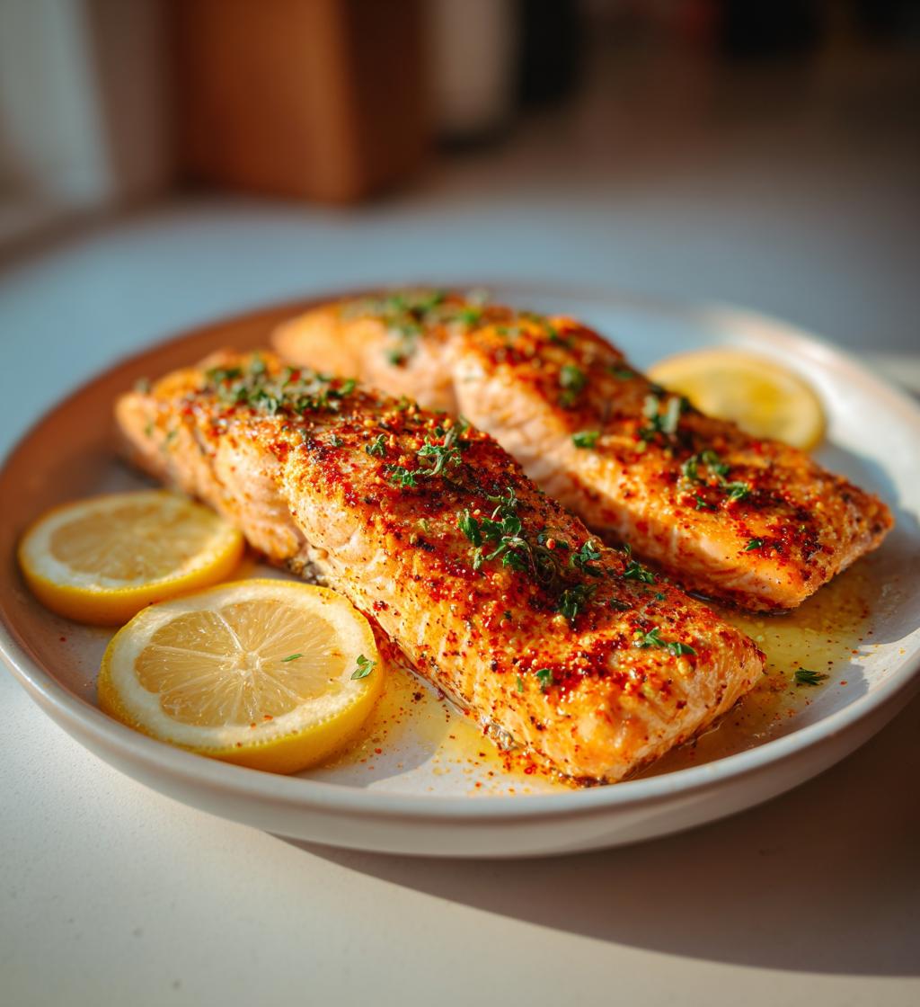 air fryer salmon filet