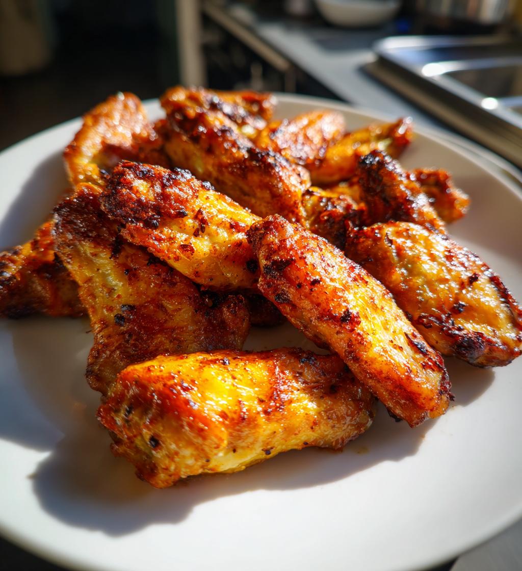air fryer wings recipe