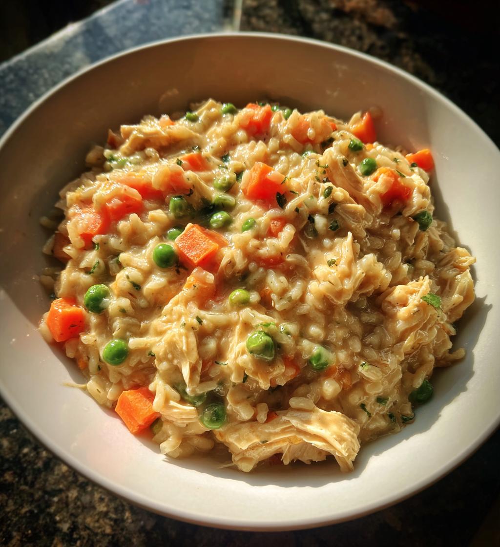 creamy chicken and rice