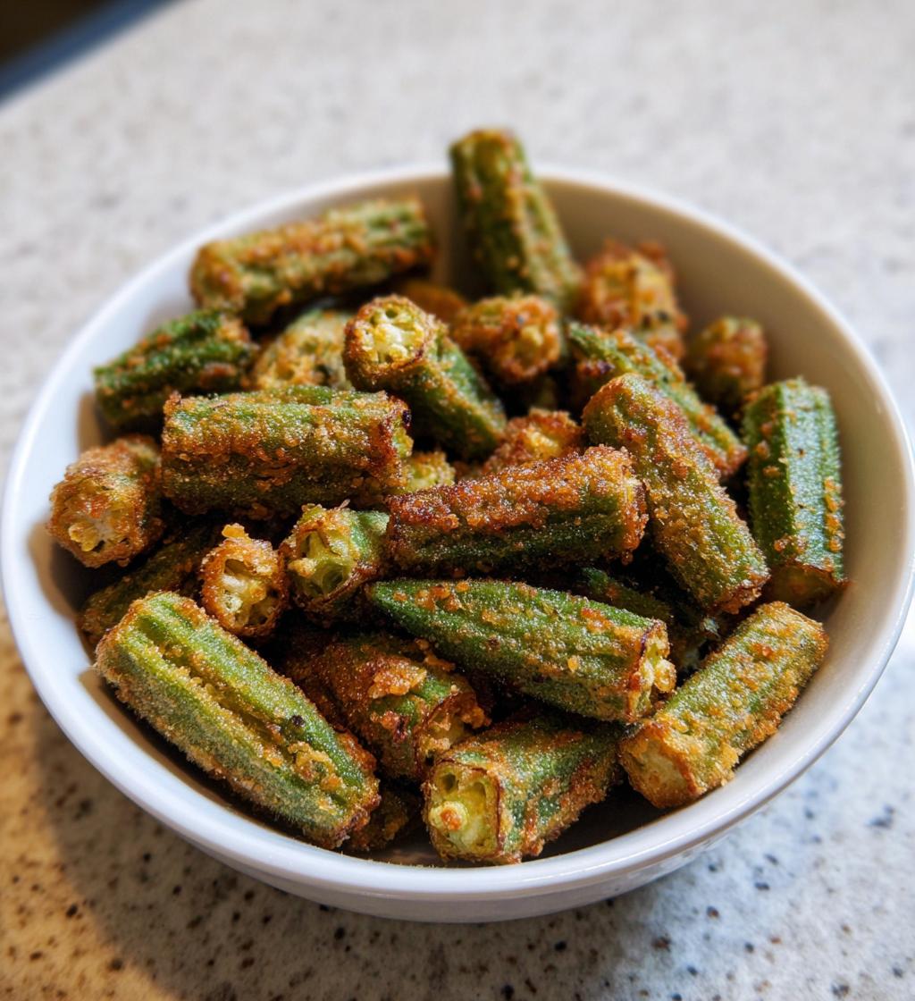 fried okra in air fryer