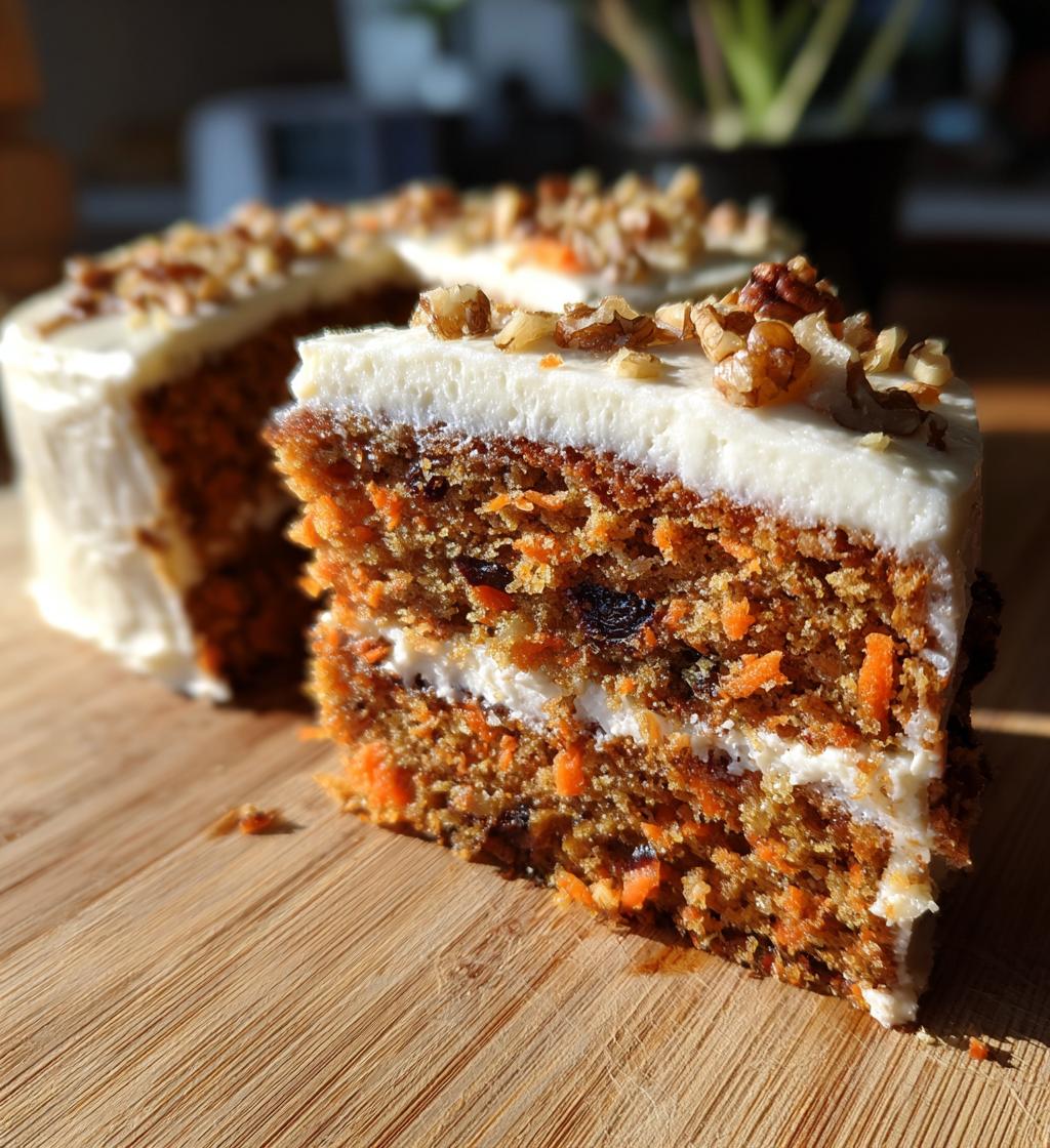 healthy carrot cake
