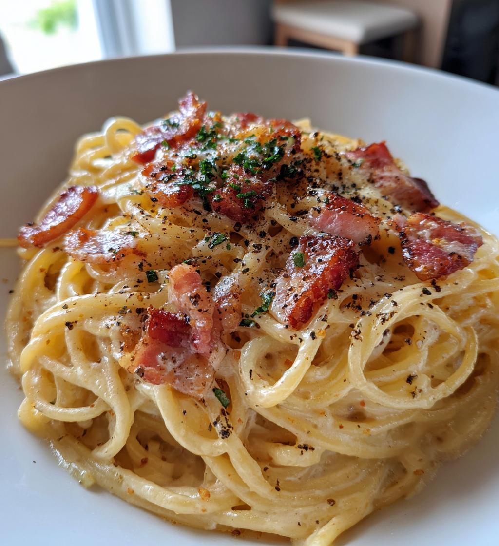 pasta a la carbonara