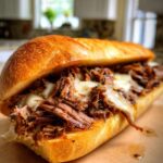slow cooker roast beef sandwiches