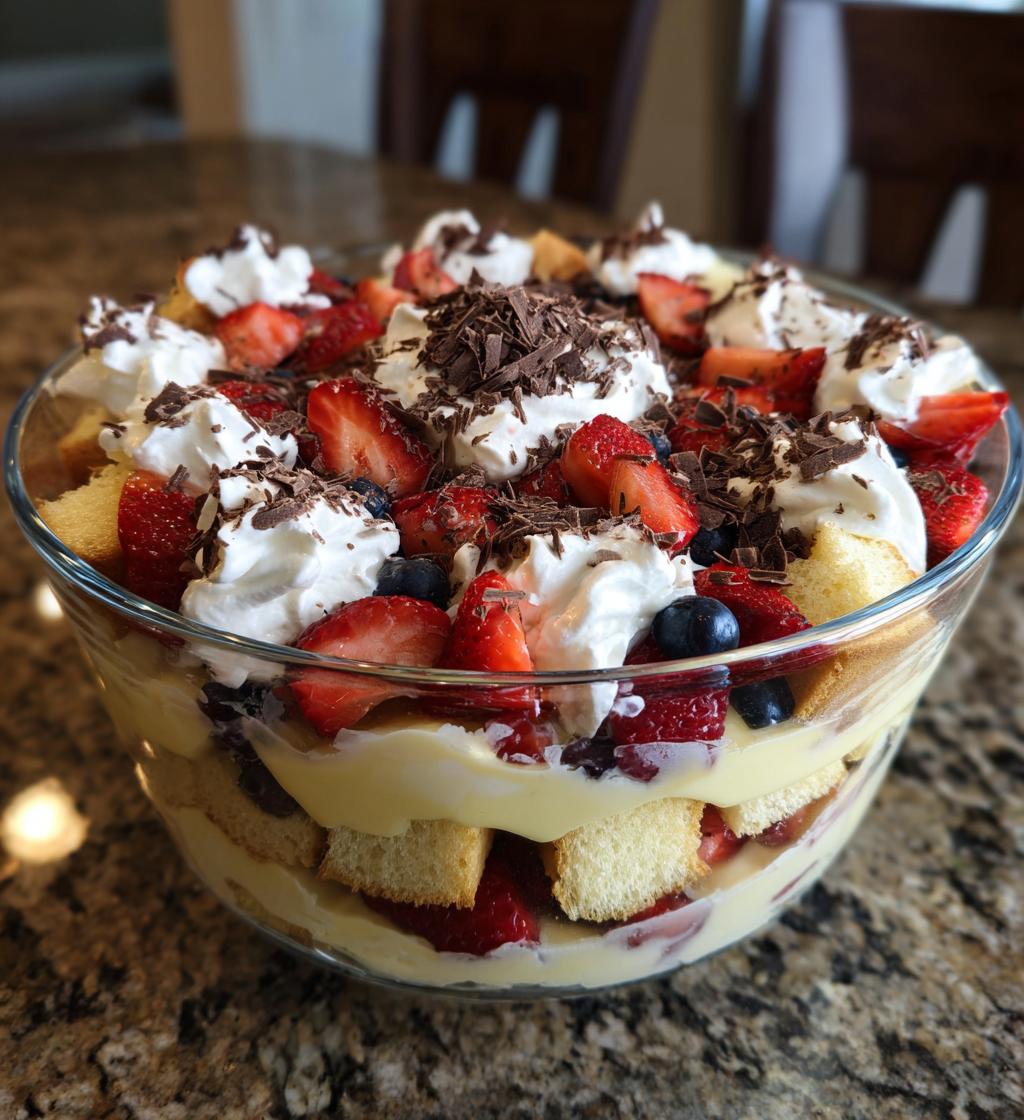 trifle bowl desserts
